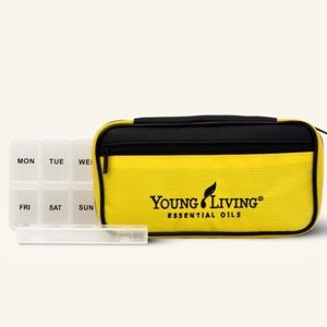 NWT Young Living Essential Oil and Pill Case Organizer